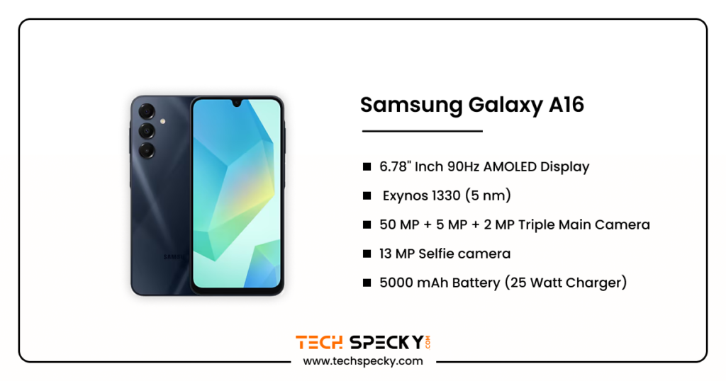 Samsung Galaxy A16 - Price & Full Specification