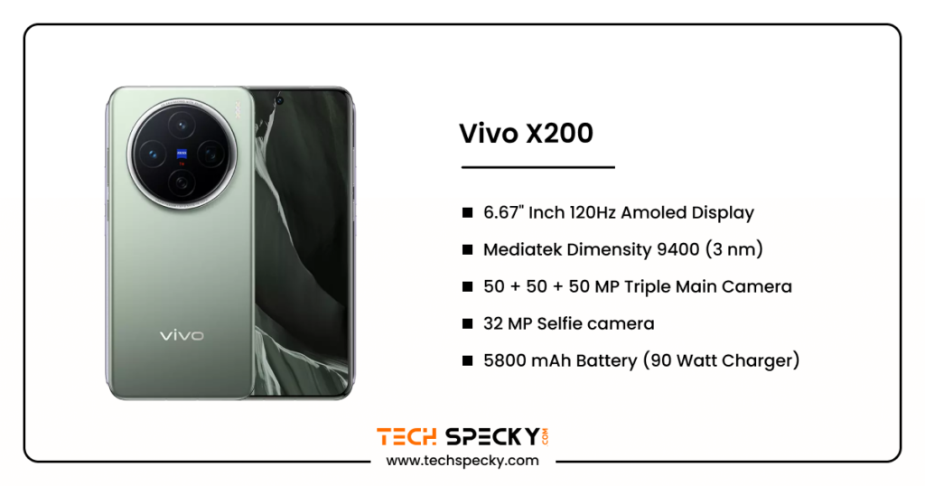 Vivo X200 - Price & Full Specifications